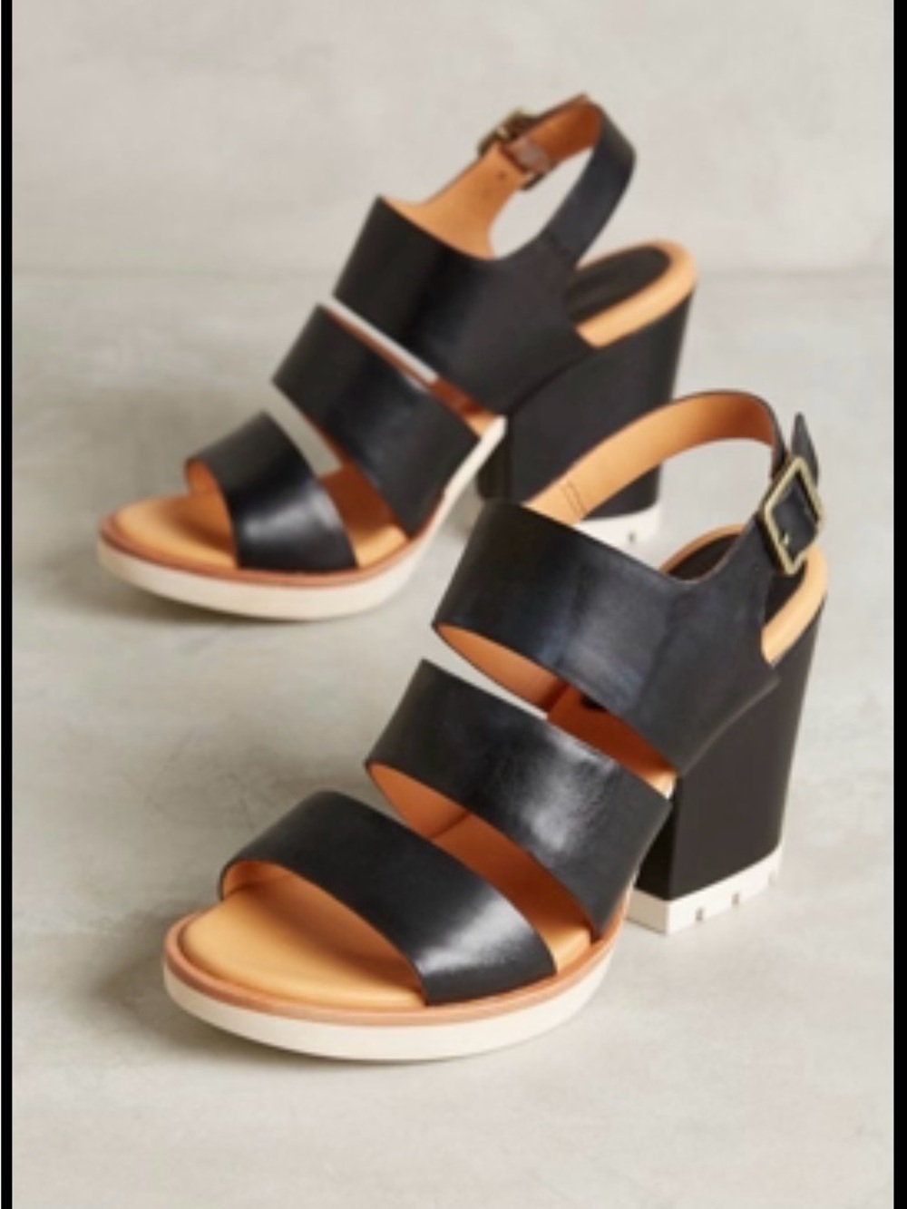 Kork Ease Lenny, Black NWB 7/38